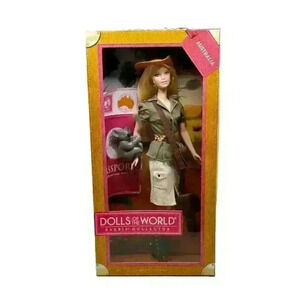 2012 Mattel Dolls of the World Passport Australia Barbie Doll #W3321 NRFB Retire